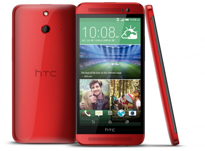 htc one e8 red