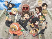 Attack on Titan Junior High Anime Visual