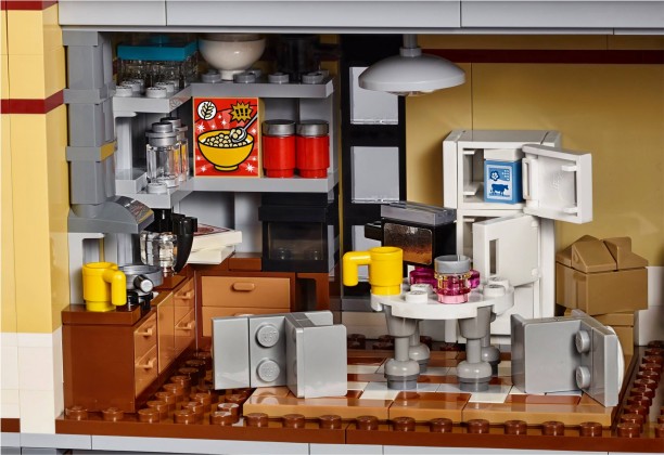 Lego Ghostbusters firehouse kitchen 2