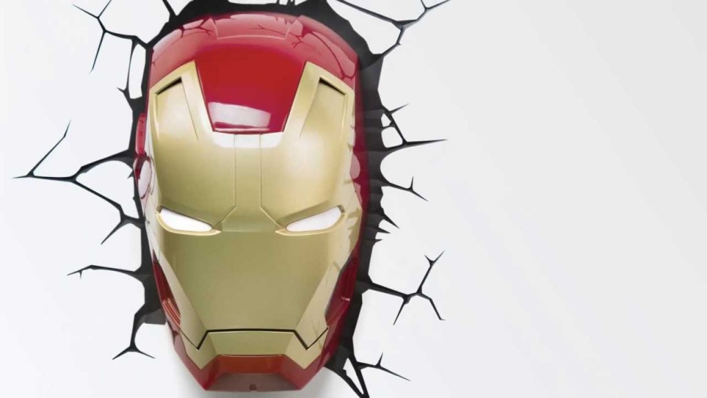 Comic Fan gift guide 2015 3D Light FX Iron Man