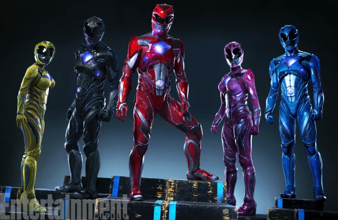 Power rangers new suits