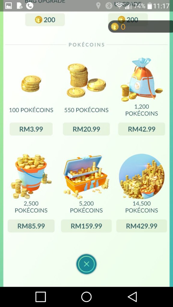 Pokemon Go Currency