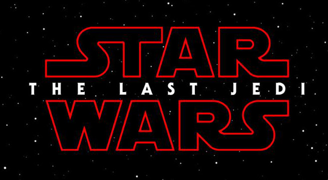 Star Wars the last Jedi title