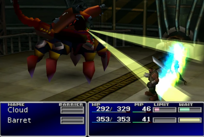 final fantasy 7 first boss