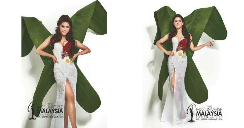 Check Out Miss Malaysia Universe S Nasi Lemak Inspired National Costume