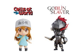 Cells at work and Goblin slayer Nendoroid